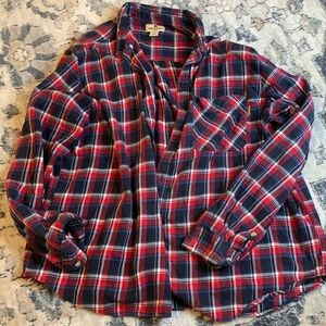 Woolrich plaid button up